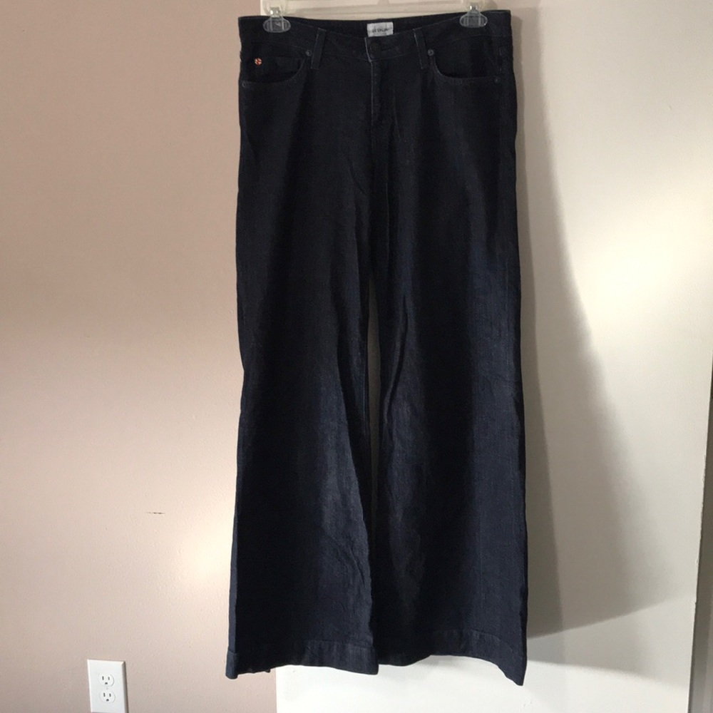 Hudson wide leg jeans